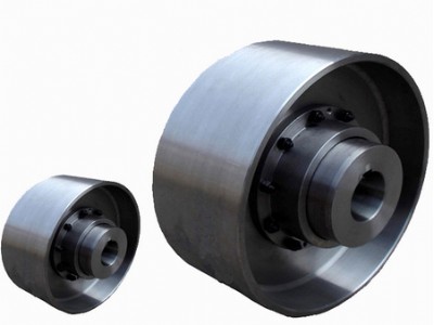 WGZ drum-shaped gear coupling with brake wheel